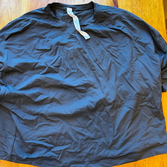 lululemon athletica Tops - Abrasion-Resistant Training T-Shirt, grey size 8